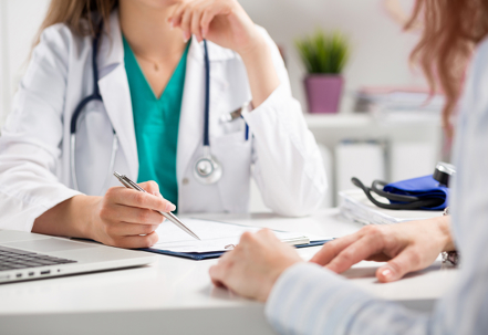 Patient and doctor